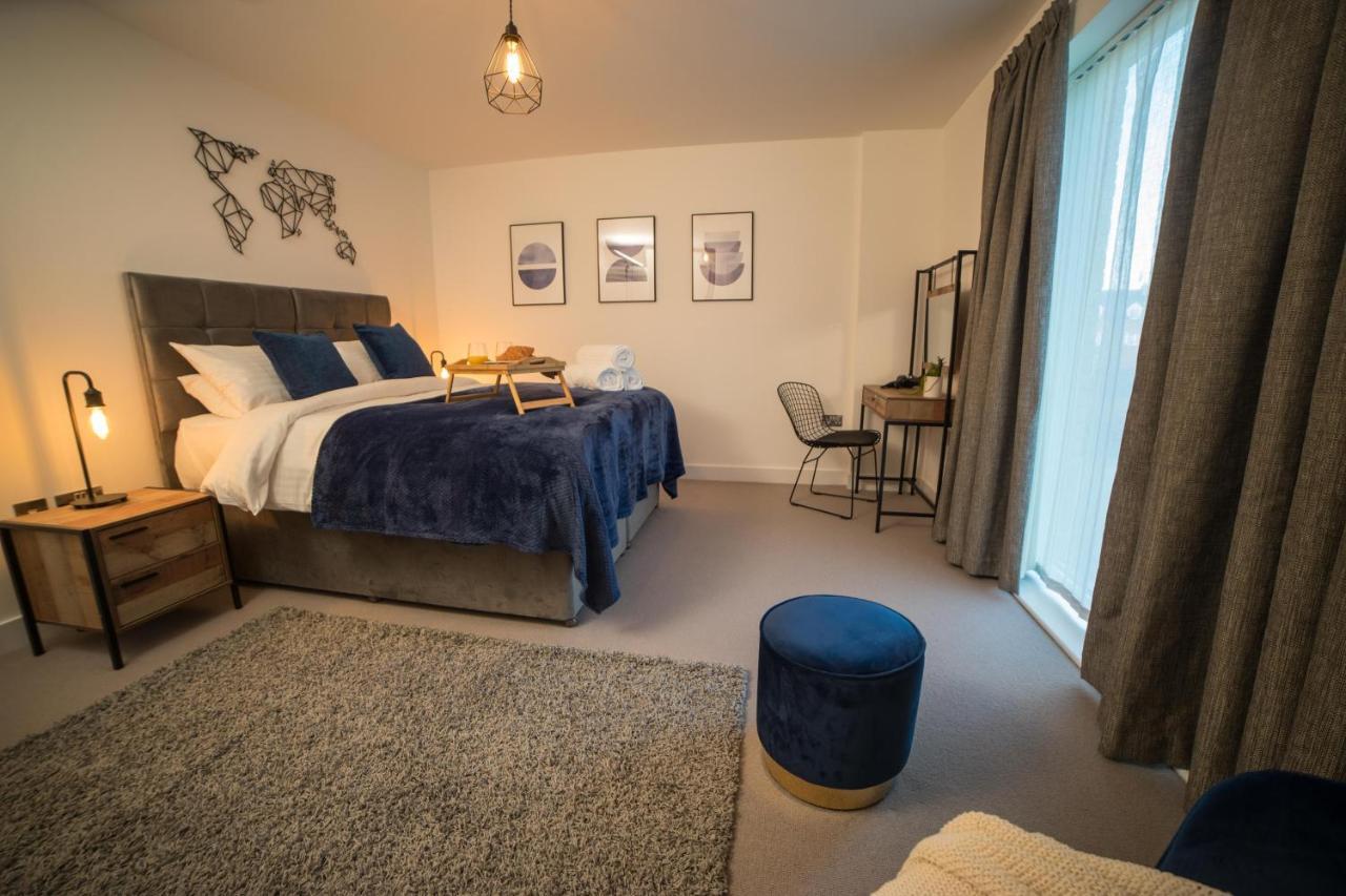 Luxury King Bed Apartment & Free Parking Cambridge  Eksteriør billede